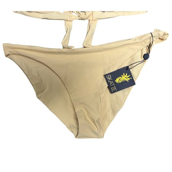 Skatie Swim Bikini Set Kate Top and Cheryl bottom buttercup XL NWT - Picture 7 of 9